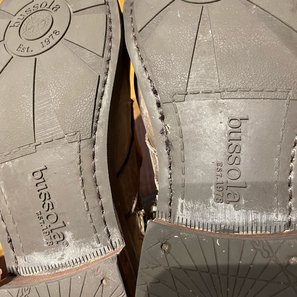 Bussola Prague Leather Distressed Buckle Straps Apocalypse Grunge Riding Biker - Picture 8 of 10